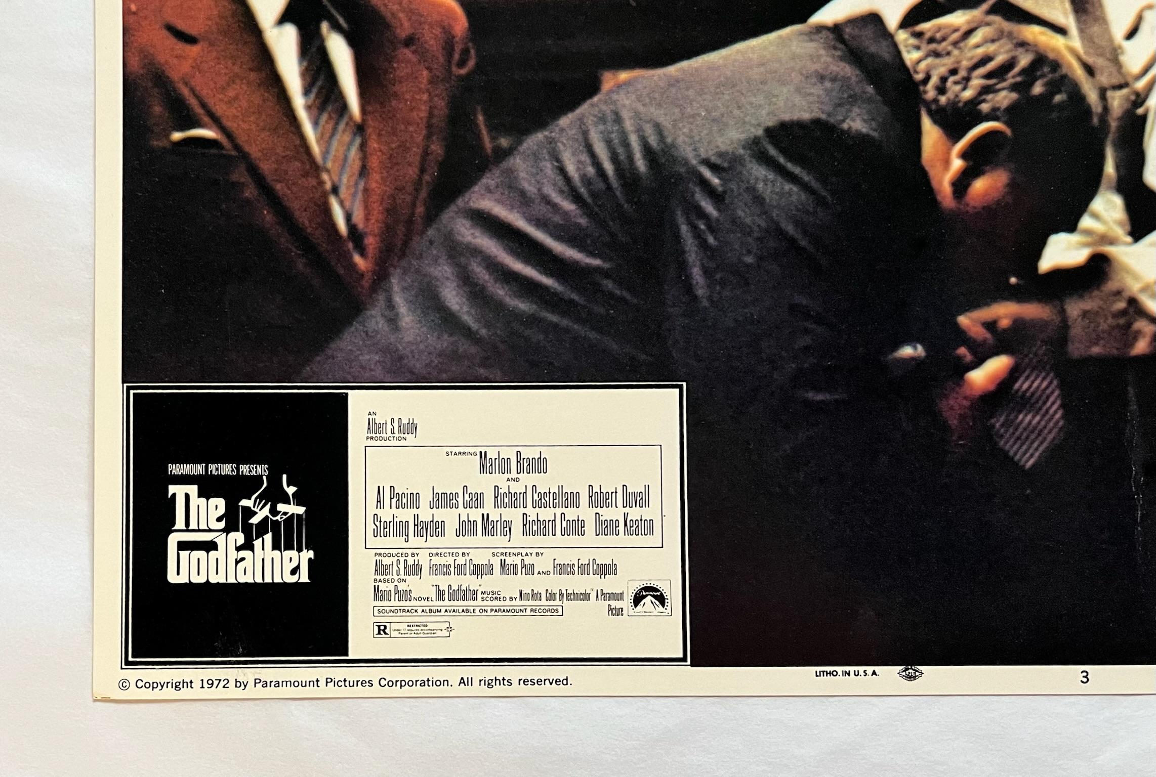 El Padrino - Original 1972 Lobby Card #3 - Figurative Print Negro de Unknown