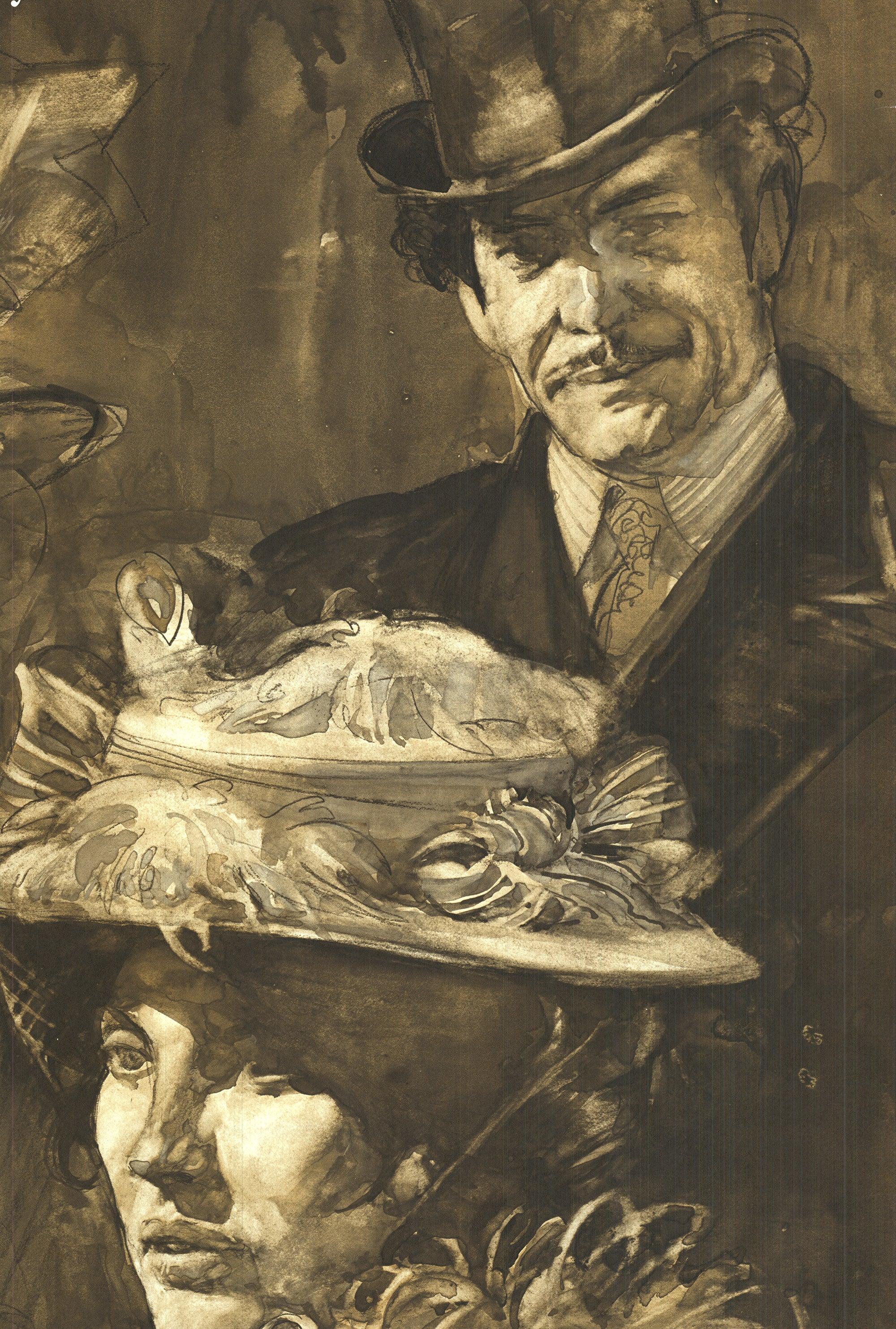 The Golden Bowl 1972, miniseries on PBS - Contemporary Print by Unknown