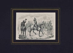 The Greeting - Lithograph - 19th Century