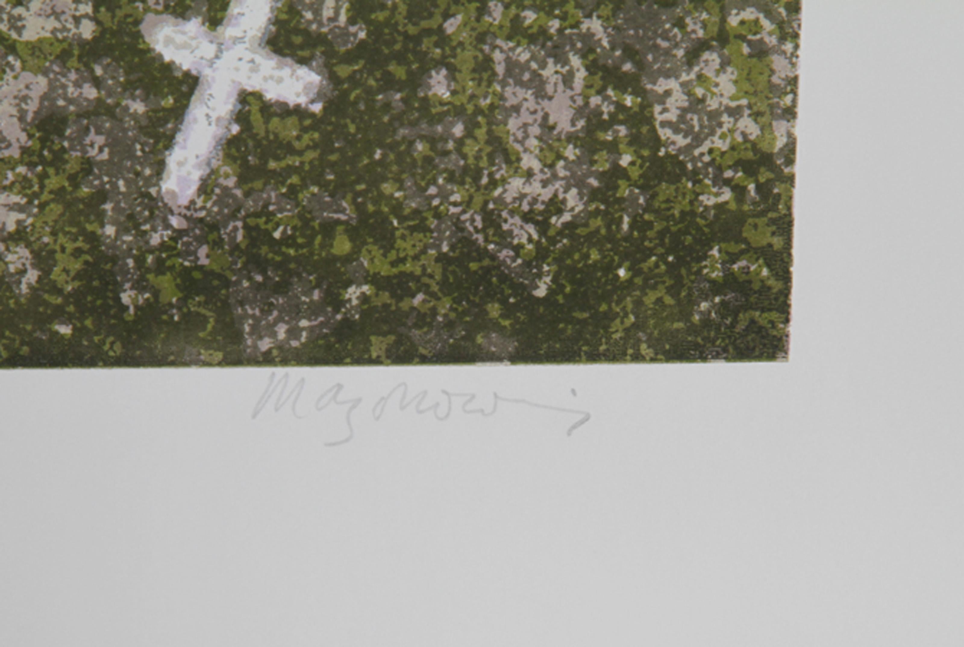La mano del hombre 3, serigrafía de arte popular de Douglas Mazonowicz en venta 2