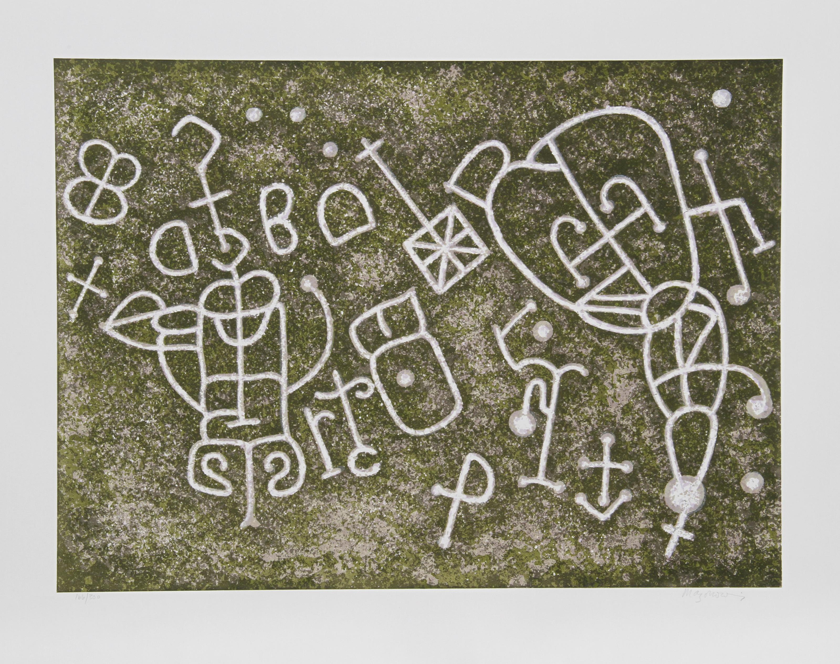 La mano del hombre 3, serigrafía de arte popular de Douglas Mazonowicz