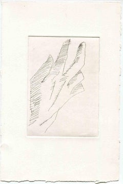 The Hand - Original Etching and Drypoint - Mid-20th Century