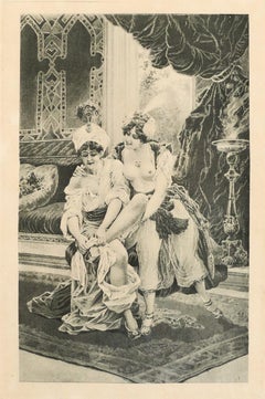 Le harem - Heliogravure - 1906