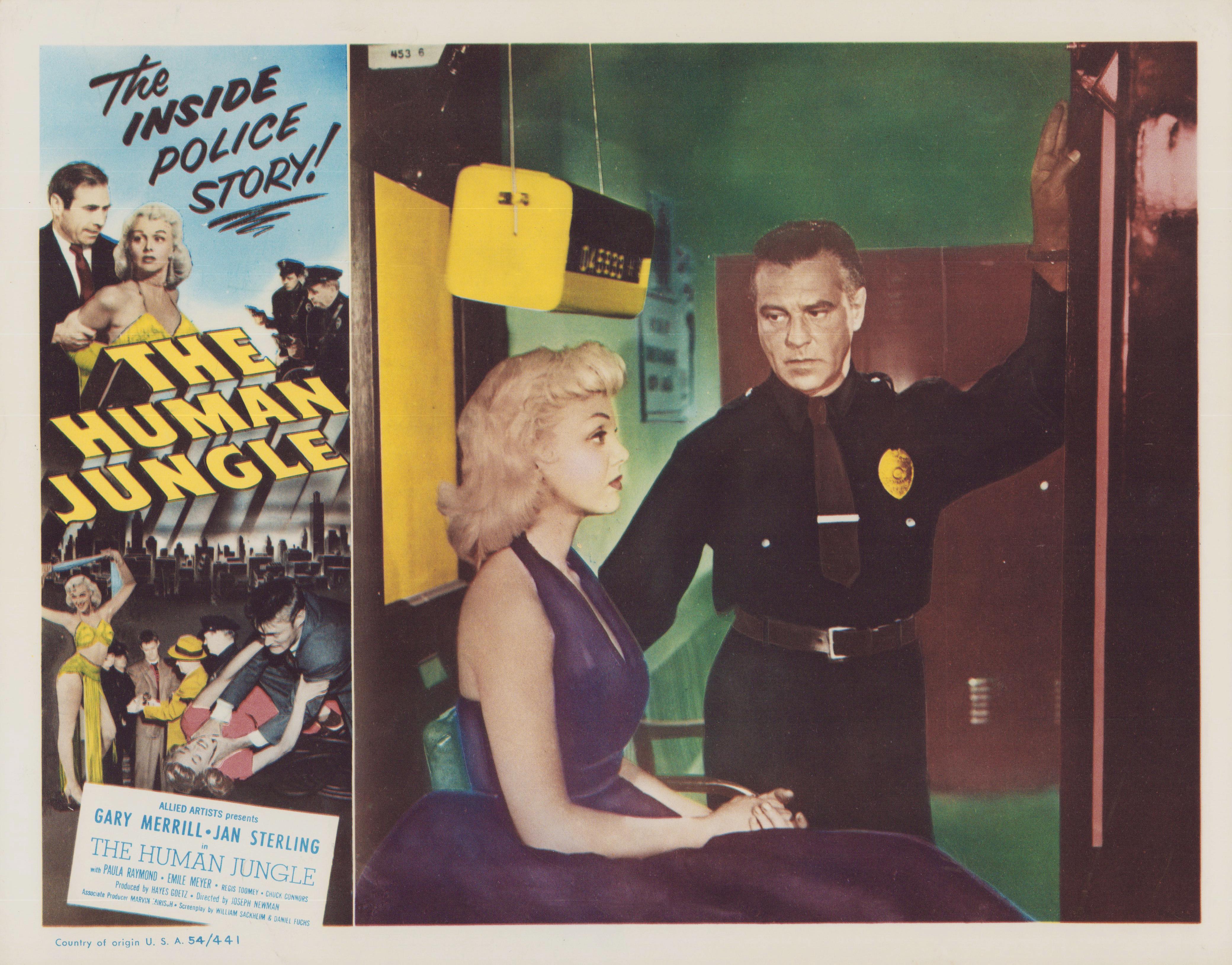 "The Human Jungle", Lobby Card, USA 1954
