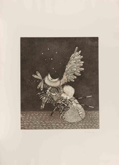 The Hybrid - Etching by Benito Trolese - 1990s