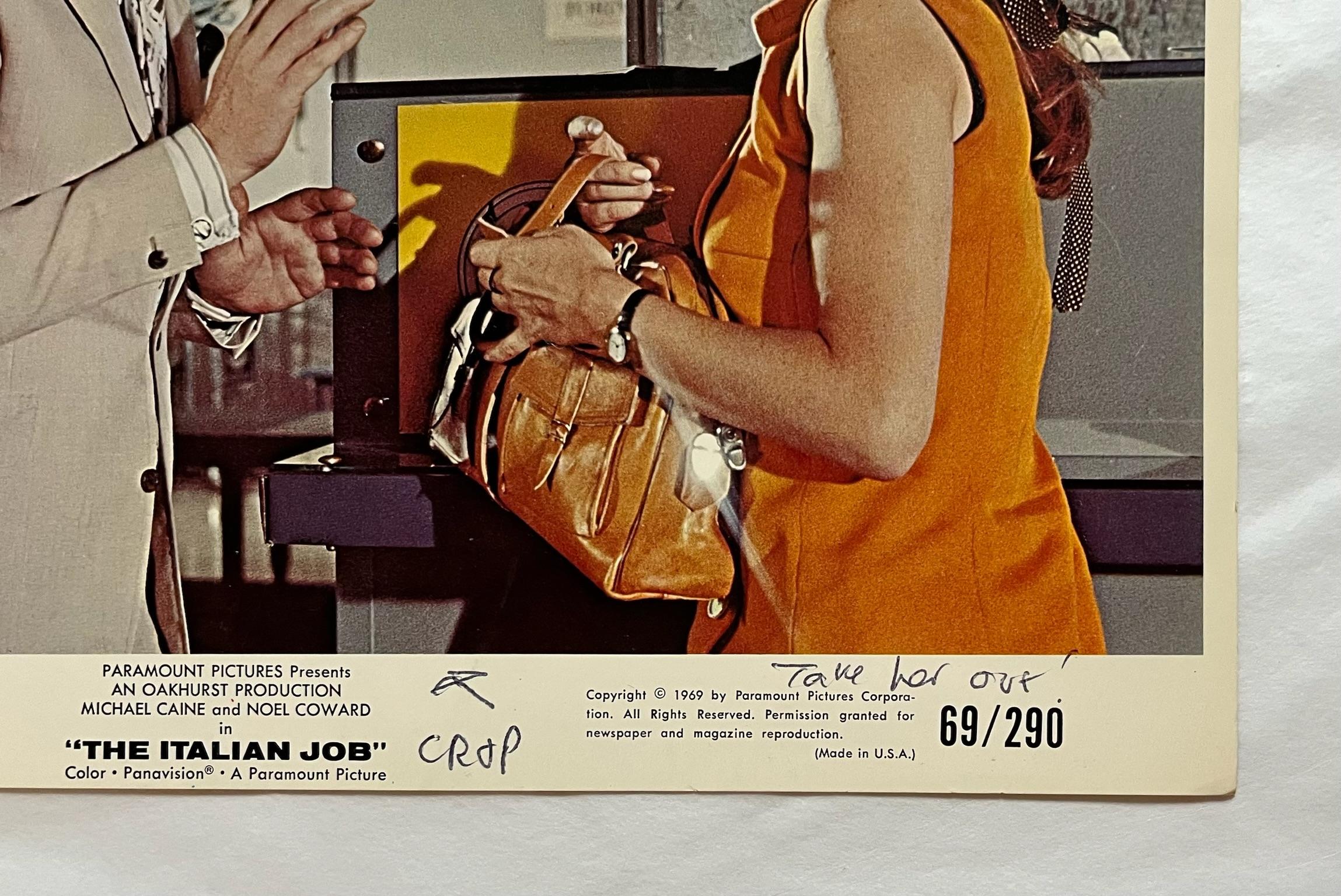 The Italian Job - Original 1969 Lobby Card   - Print by Unknown