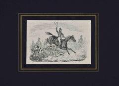 The Jump - Lithograph - 19th Century