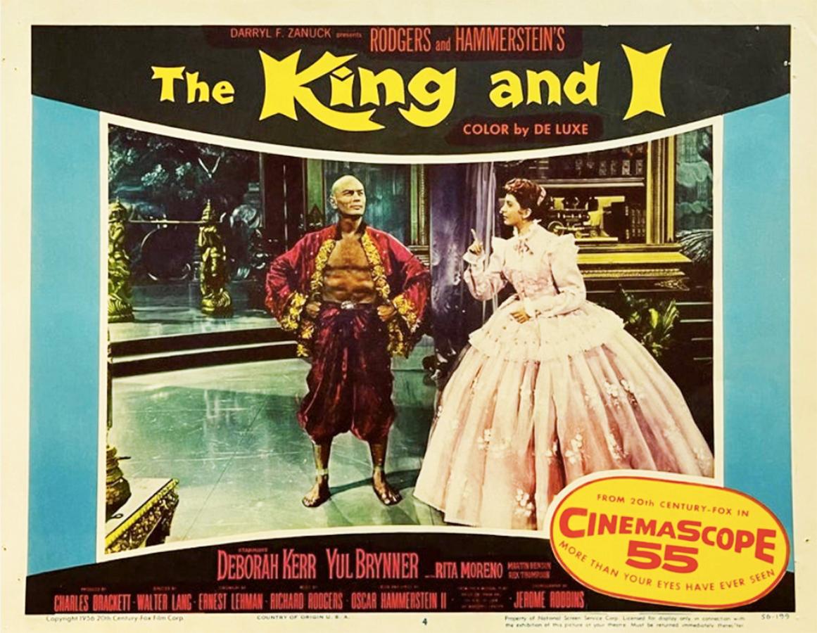 The King and I - Original 1974 Lobby-Karte #4 – Print von Unknown