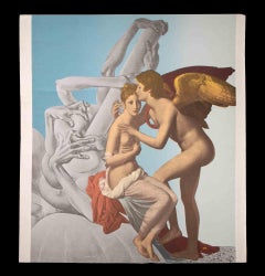 La baiser - Photolithographe - 1970