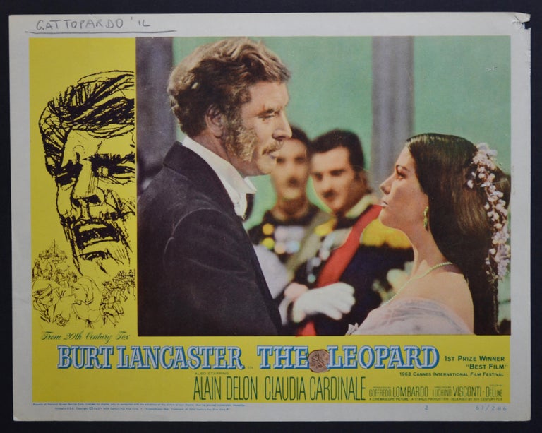 Unknown - „The Leopard aka. Gattopardo il“ Original American Lobby Card ...