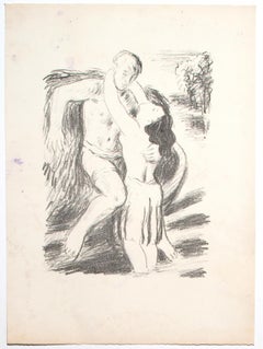 The Lover - Lithographie originale - id-20th Century