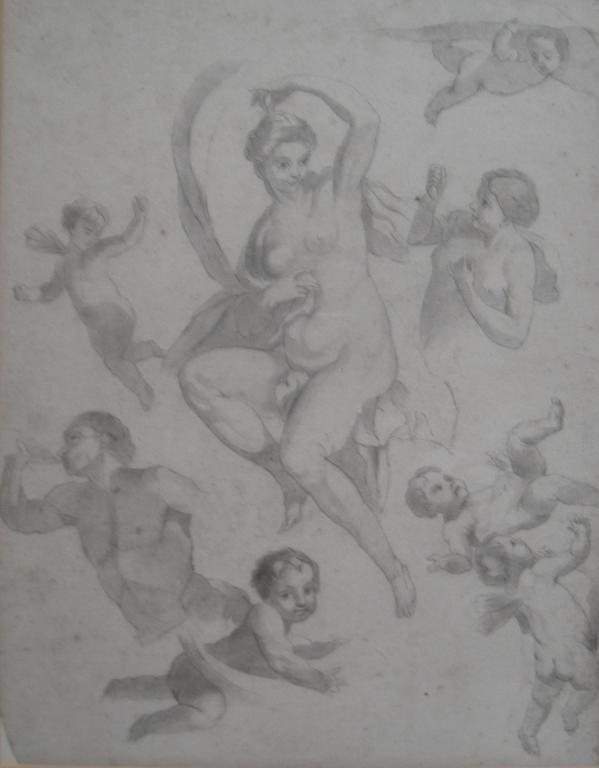 La société Médicis : École de Tiepolo (1696-1770) Impressions d'art vers 1930 - Print de Unknown