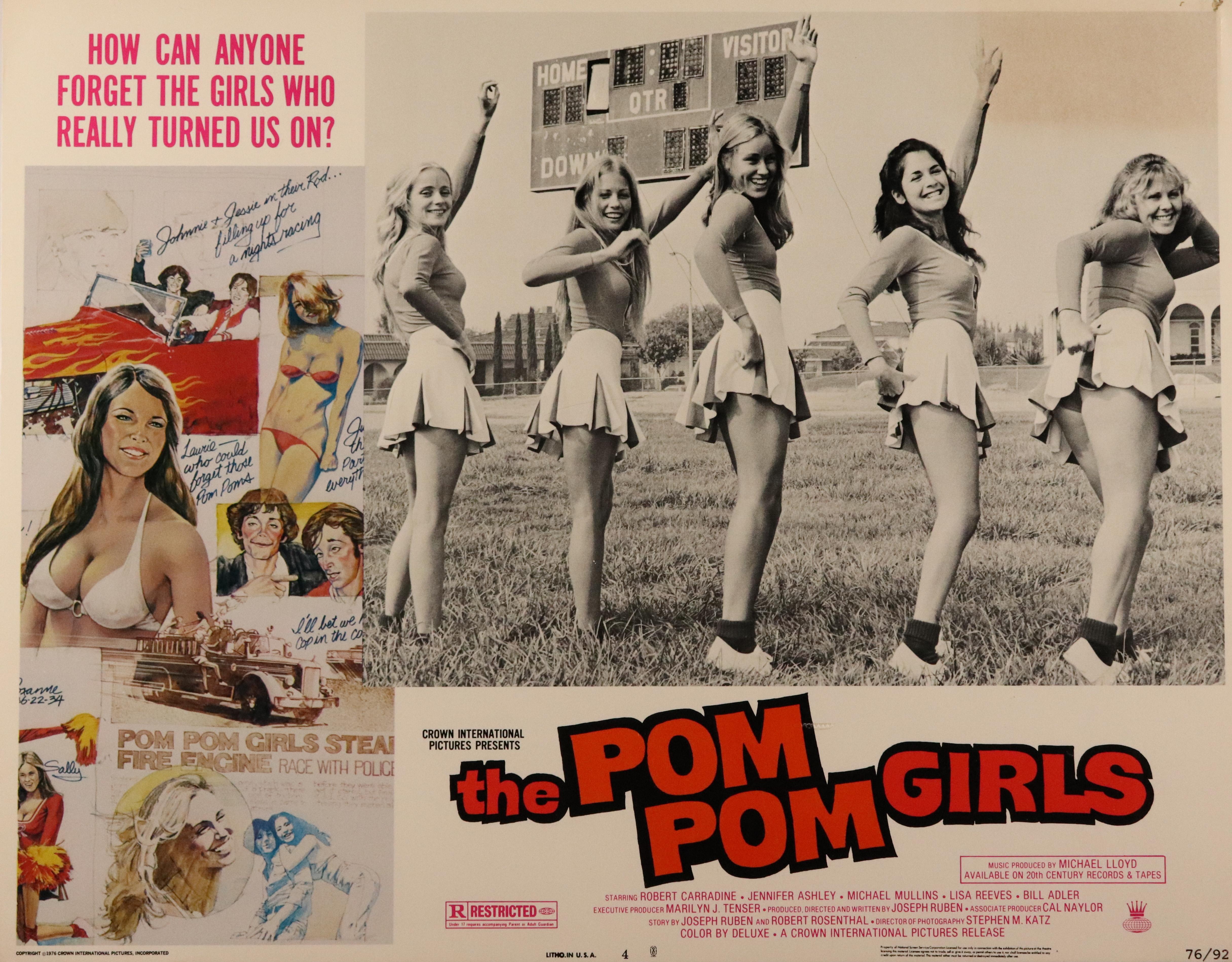Unknown Abstract Photograph - "The Pom Pom Girls", Lobby Card, USA 1976