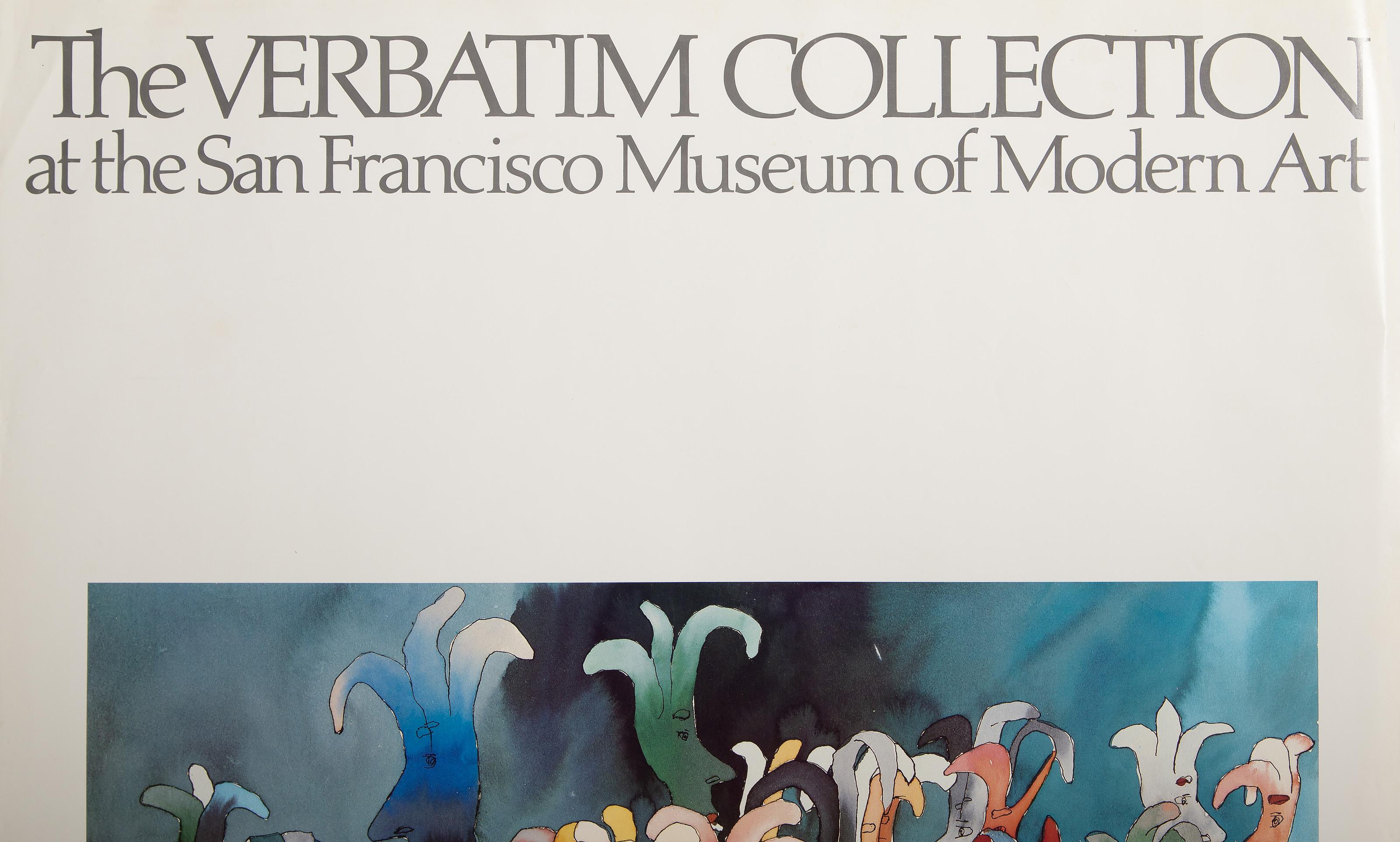 The Verbatim Collection Exhibition Poster, Modern Poster by Charley Harper For Sale 2