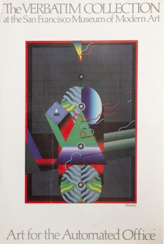 The Verbatim Collection Exhibition Poster, Surrealist Poster by Akira Kurosaki