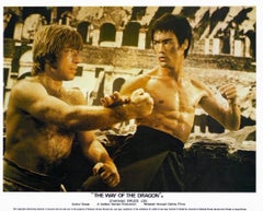 „The Way Of The Dragon“ 1972 – Original-Vintage-Lobbykarte, ungerahmt
