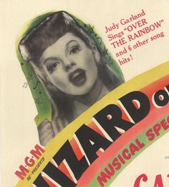 The Wizard of Oz original movie poster, Silver Anniversary