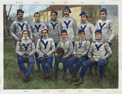 The Yale Football Team and Groups of Spectators at the Championship Game between