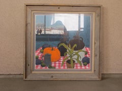 THOMAS BARTEK, WINTER STILL LIFE SERIGRAPH, 1973