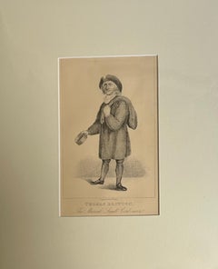 19th Century Engraving of Thomas Britton, The Musical Small Coal-Man