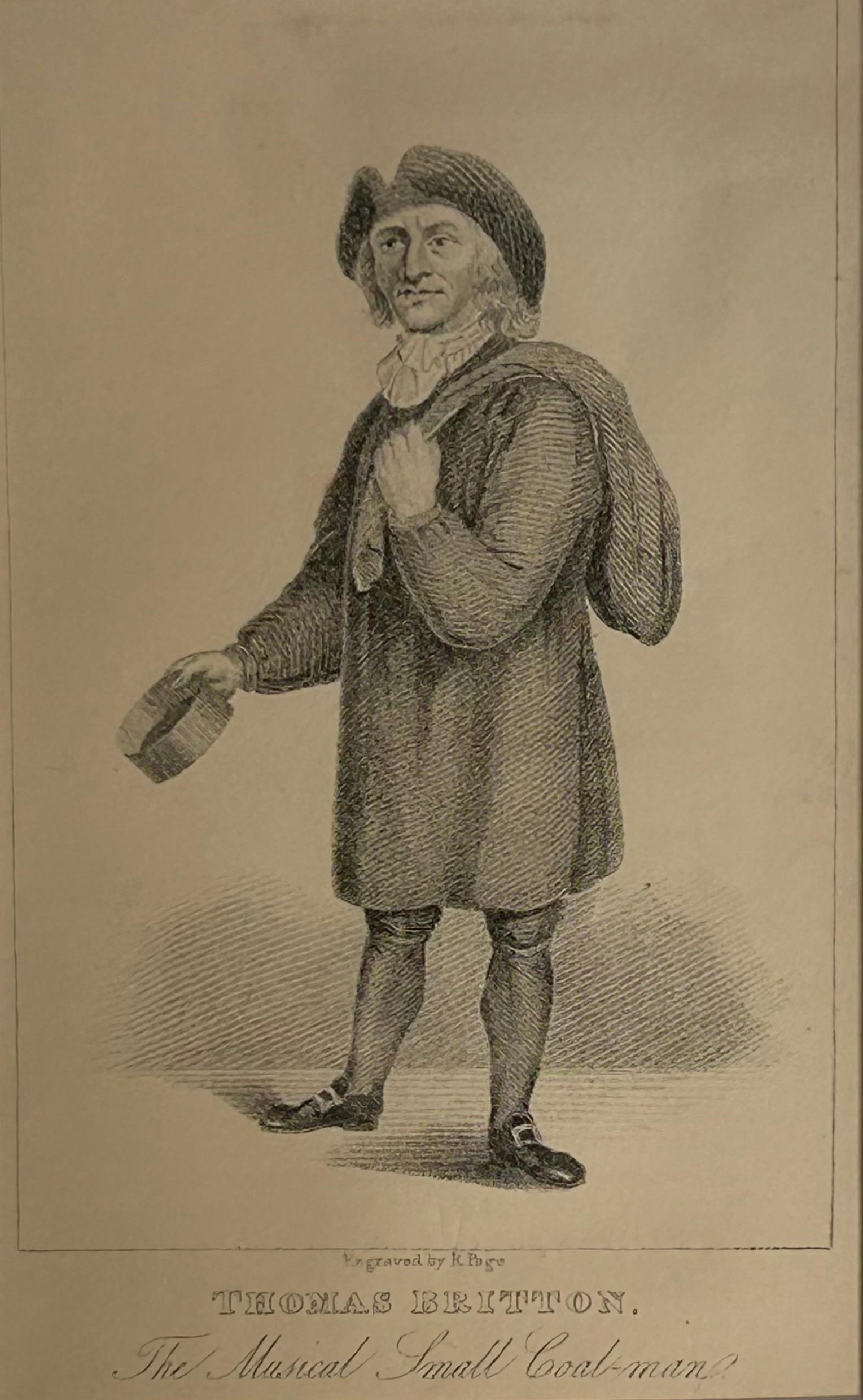 Unknown Figurative Print - Thomas Britton - The Musical Small Coal-man