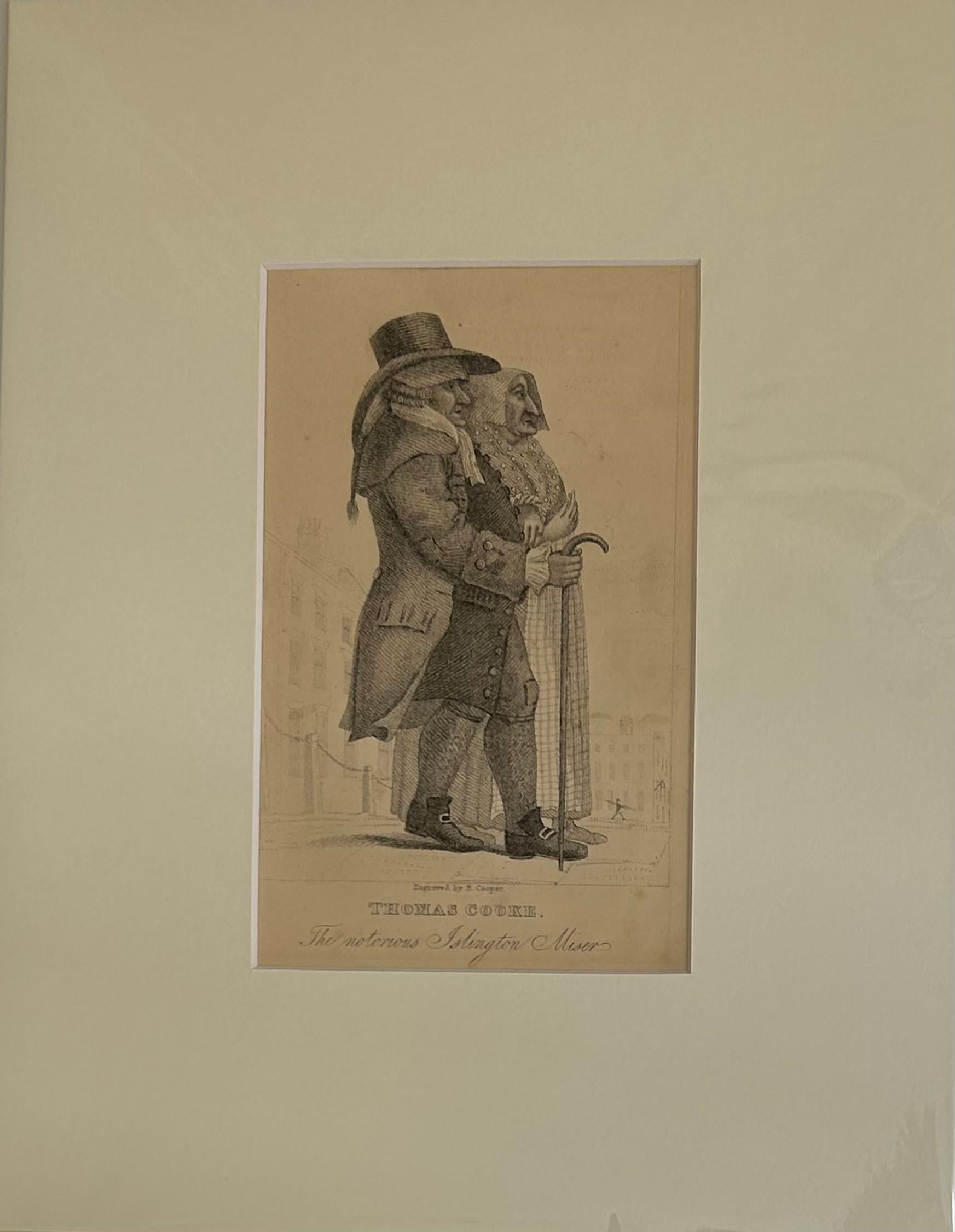 Thomas Cook - L'avare notoire d'Islington - Print de Unknown