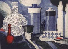 Thomas O'Donohue (1942-2023) - Framed 20th Century Aquatint, The Blue Dragon