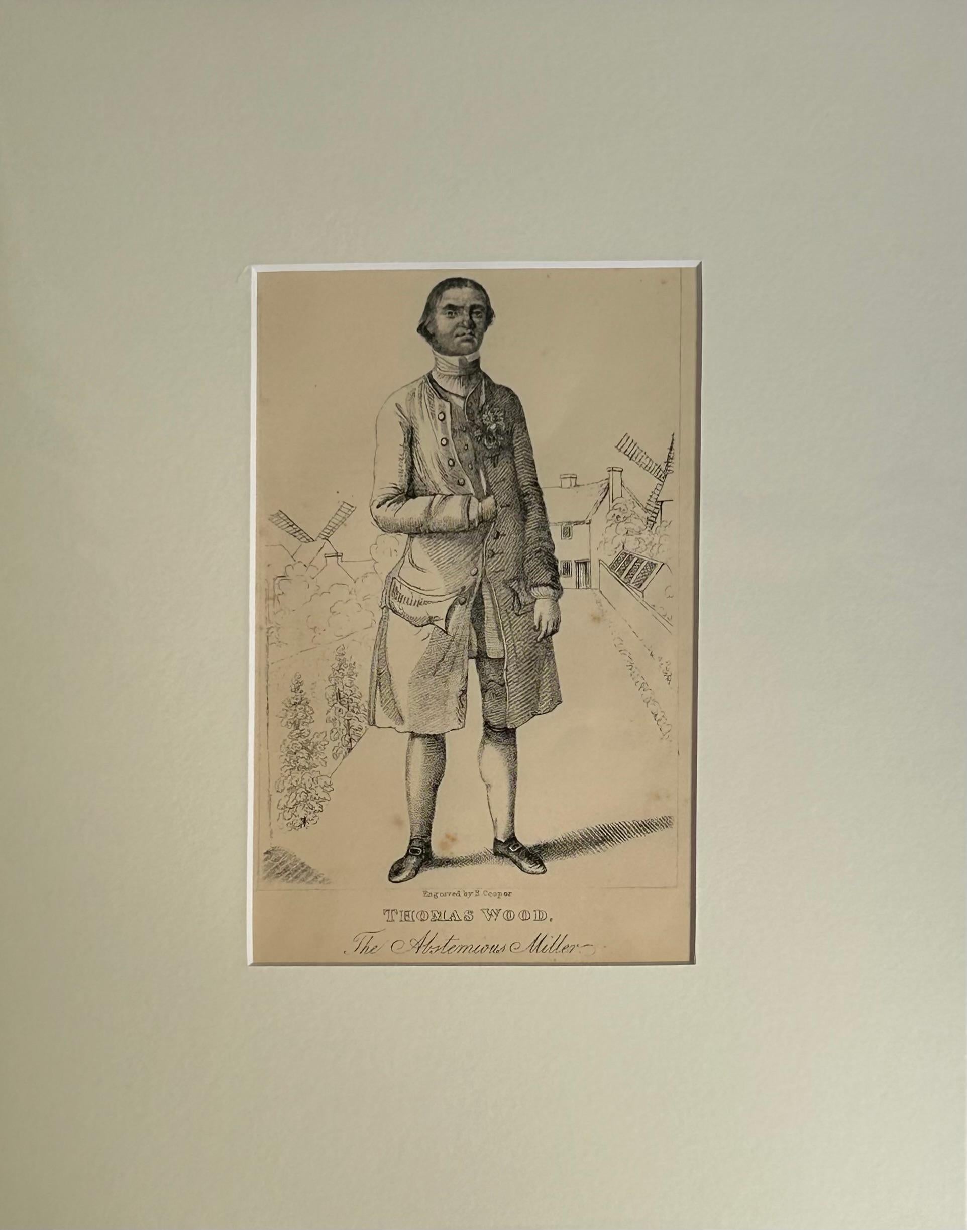 Thomas Wood - The Abstemious Miller - Print by Unknown