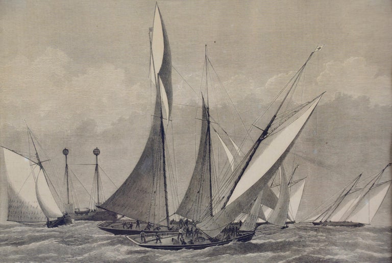 america's cup yacht race of 1885