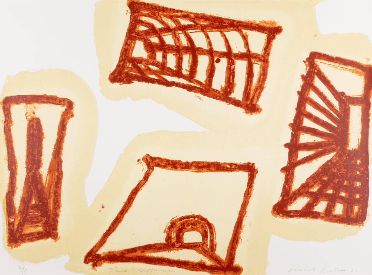 Time Differences by Basil Beattie, 2001 - Print by Unknown