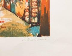 (Title Unknown) Limited Edition Print, Signed by Artist (signature is illegible)