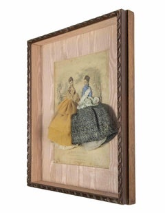 Toilettenartikel von Frau Bréant-Castel  - Radierung - 1876