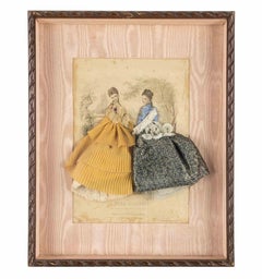 Toilettes de Mme Bréant-Castel  - Gravure - 1876