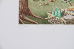 Le tortillas sono il bastone della vita, litografia folkloristica di Vic Art Herman
