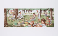 Tortillas are the Staff of Life, lithographie d'art populaire de Vic Herman