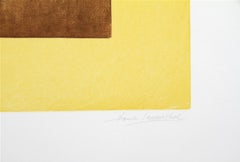 Tree of People, Surrealist Aquatint Etching by Hank Laventhol