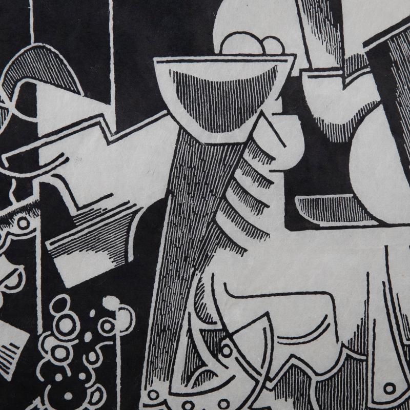 Signed in graphite and numbered 4/75. On Japanese paper.