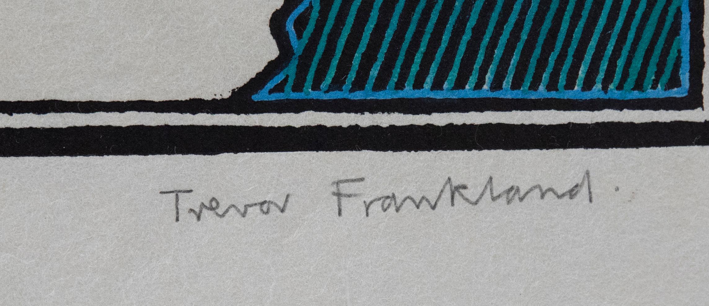Trevor Frankland (1931-2011) - 20th Century Linoprint, Reflections For Sale 1