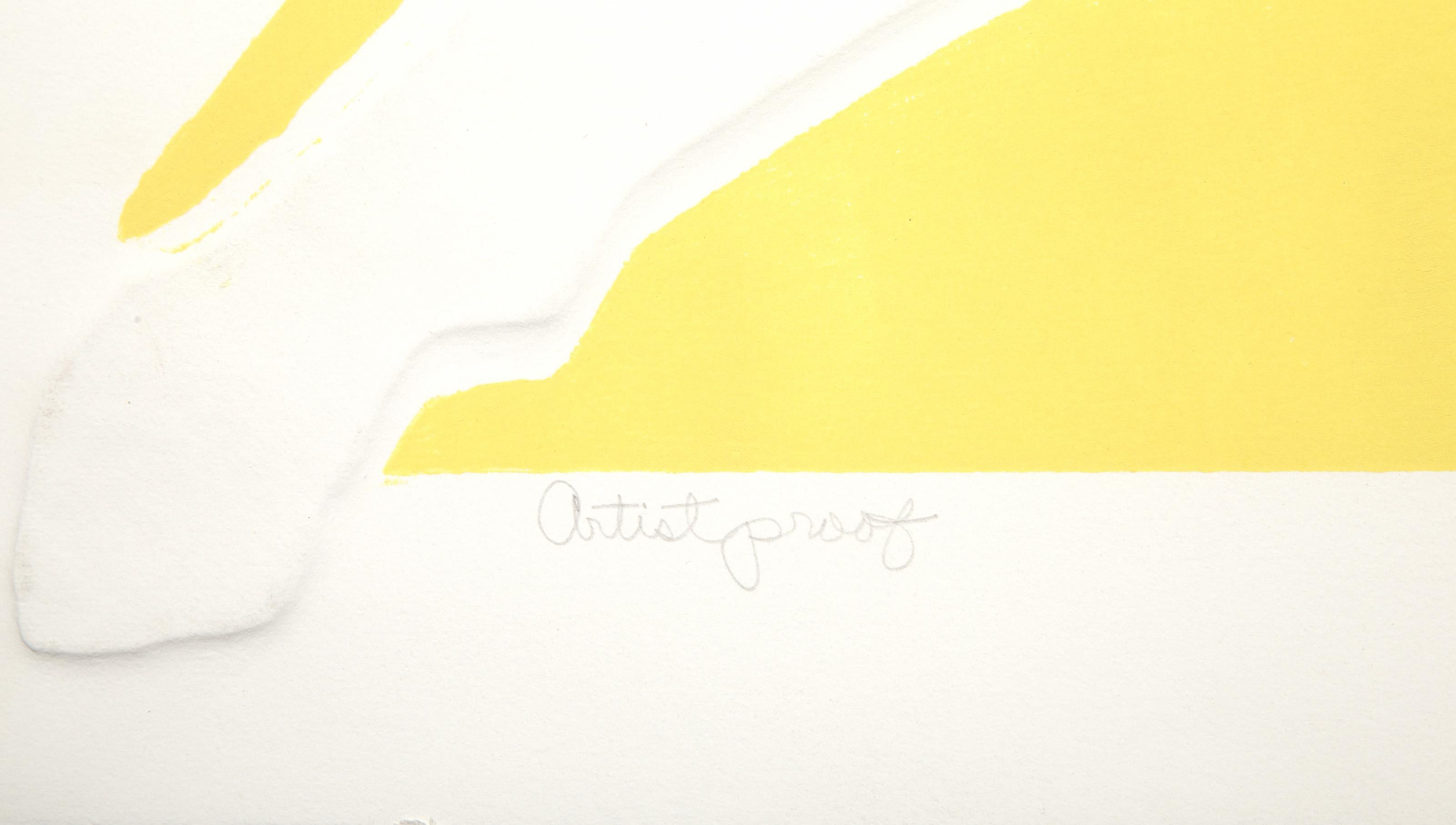 Triangle, gravure en taille-douce avec aquatinte de Joe Durante en vente 2