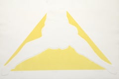 Triangle, gravure en taille-douce avec aquatinte de Joe Durante