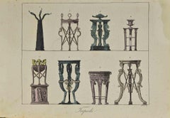 Dreibeiner - Lithographie - 1862