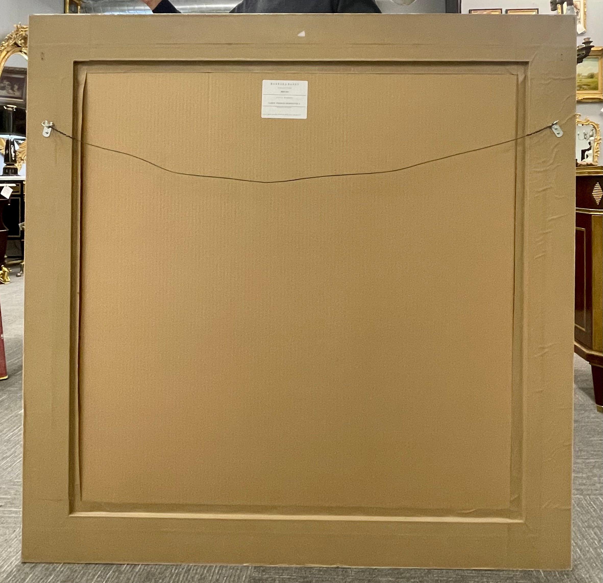 Two Large Poodles Silhouette in Custom Matted Frames For Sale 8