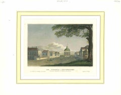 University of Virginia - Original Lithograph - 1850