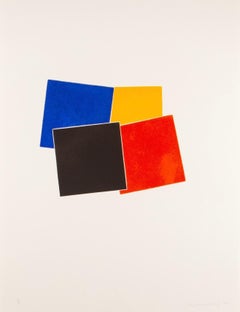 Untitled (Coloured Squares) von Stephen Buckley, 1999