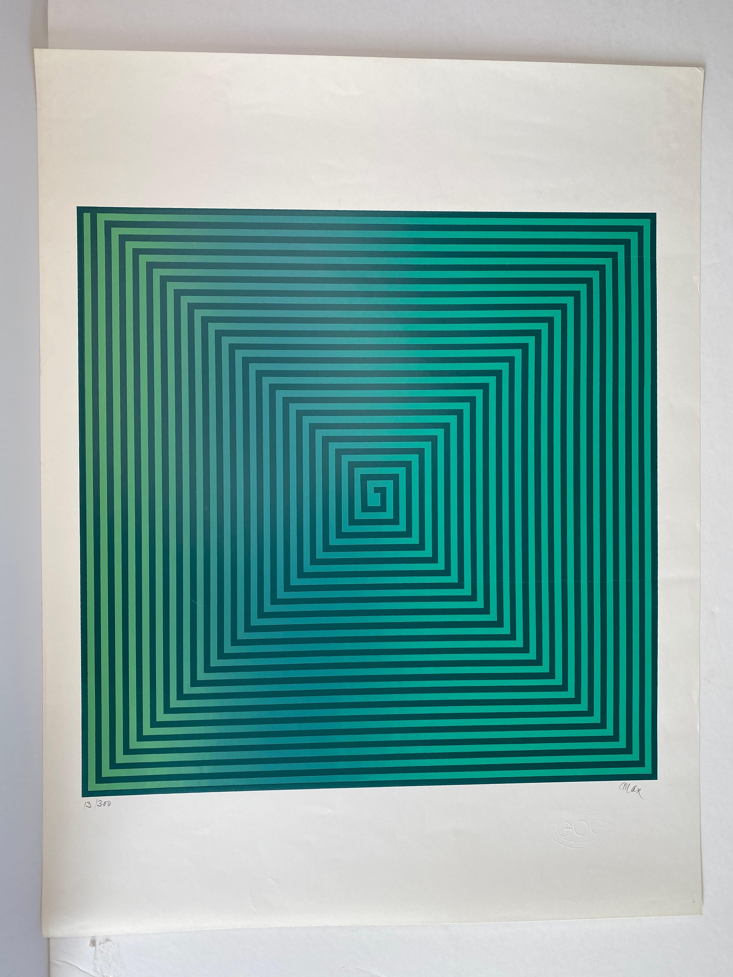 Unknown Abstract Print - Untitled