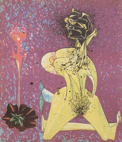 Untitled from Le Surrealisme en 1947, Surrealist Lithograph by Jacques Herold