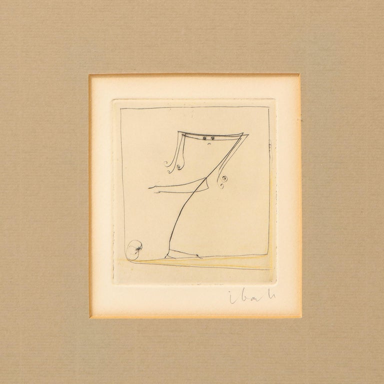 Untitled, in the manner of Paul Klee - Print by Unknown
