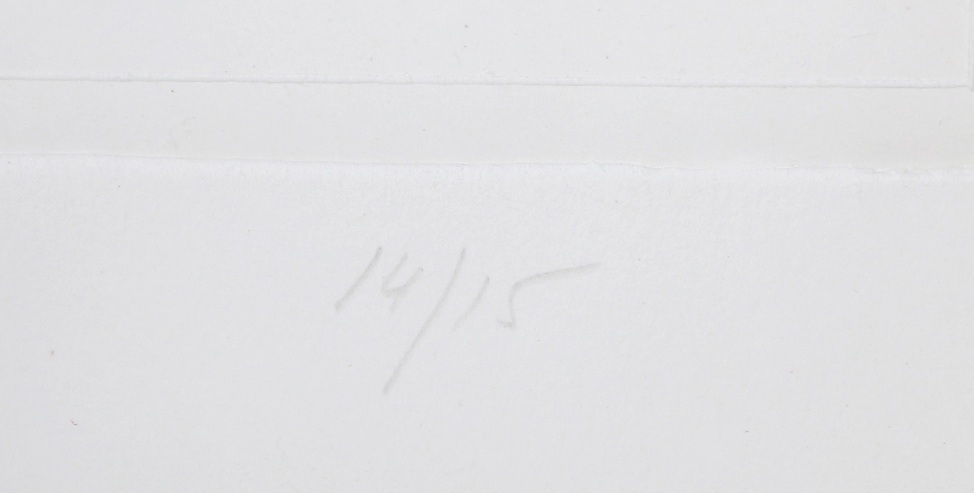 Untitled IV, taille-douce conceptuelle de Shlomo Koren en vente 2