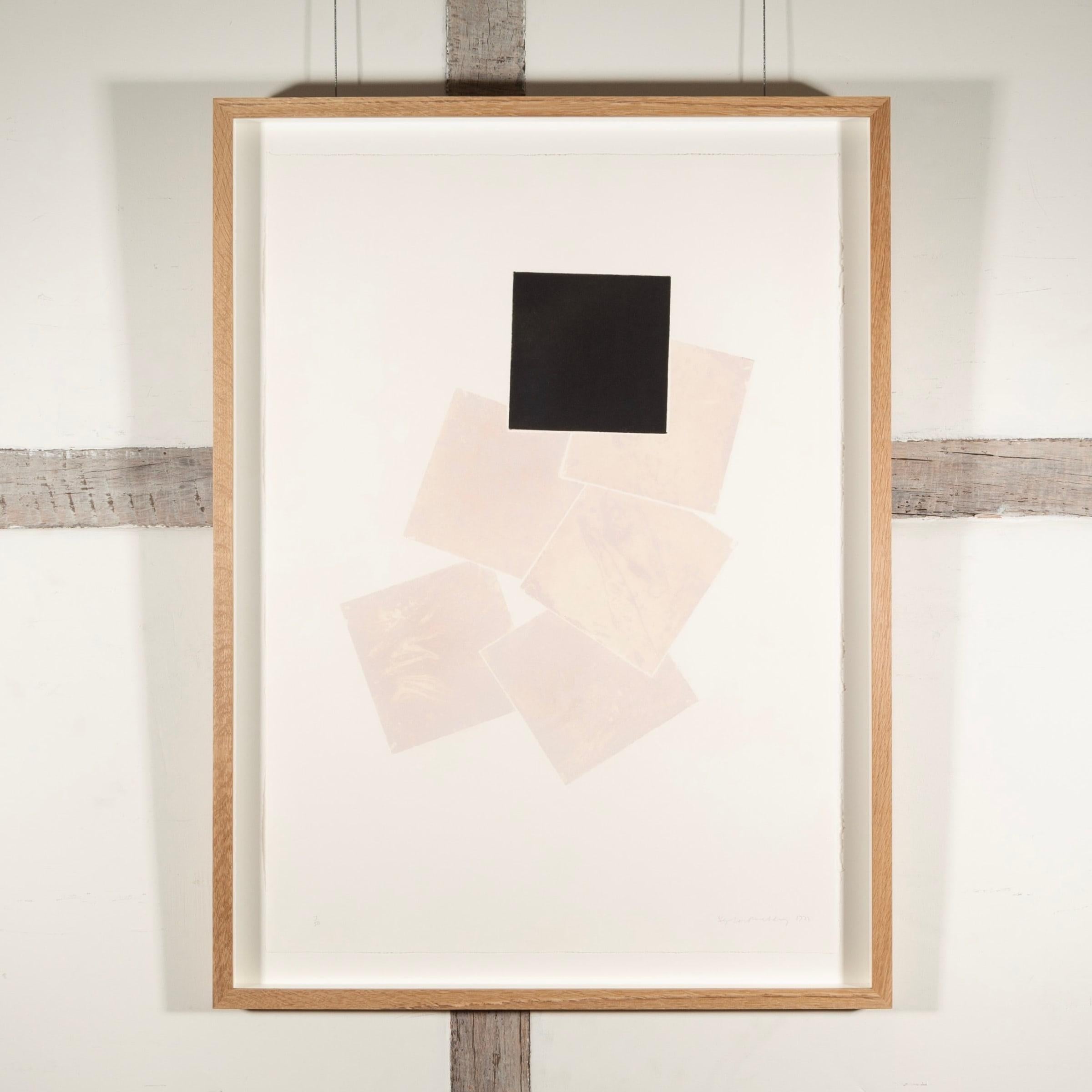 Untitled (Pink and Black) by Stephen Buckley, 1999 For Sale 1