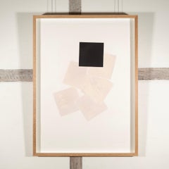 Untitled (Pink and Black) by Stephen Buckley, 1999